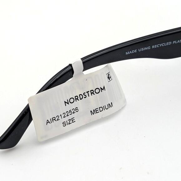 Aire Ceres Unisex Rectangle Sunglasses Black Frame with Smoke Mono Lens Size M - Picture 4 of 7